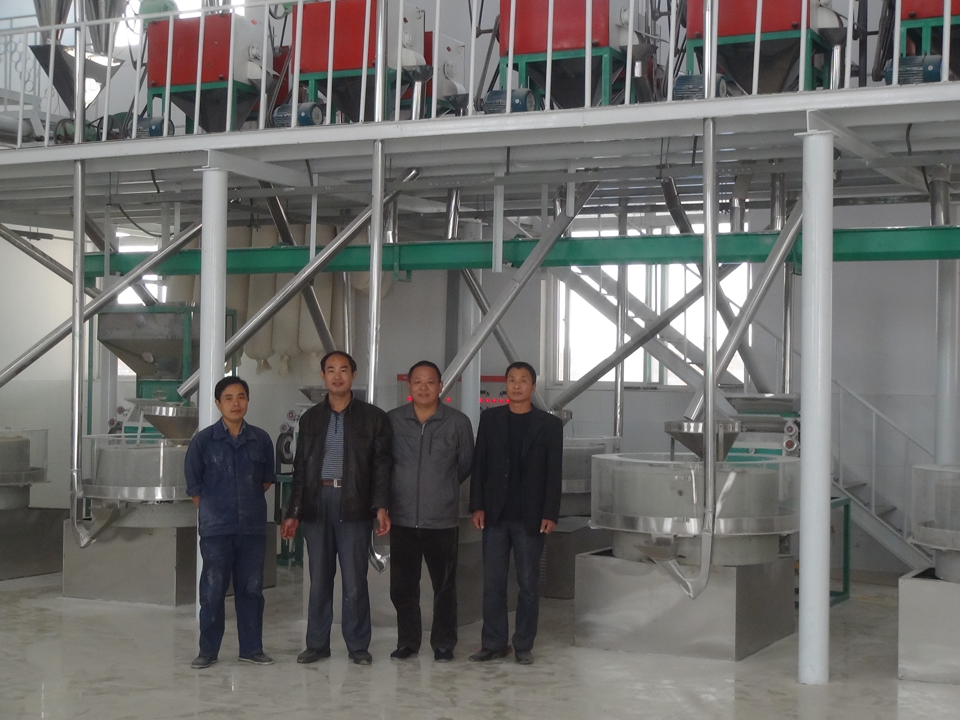 河北石磨面粉機(jī)組